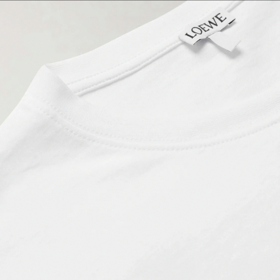 LOEWE ロエベ　白ロゴTシャツ