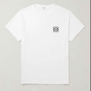 ロエベ(LOEWE)のLOEWE ロエベ　白ロゴTシャツ(Tシャツ/カットソー(半袖/袖なし))