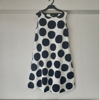 マリメッコ(marimekko)のmarimekko×ユニクロ　ワンピース(ひざ丈ワンピース)