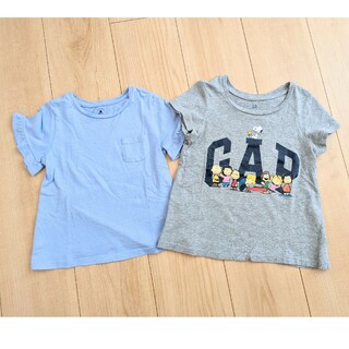 ギャップ(GAP)の子供服　GAP2点セット　105cm(Tシャツ/カットソー)