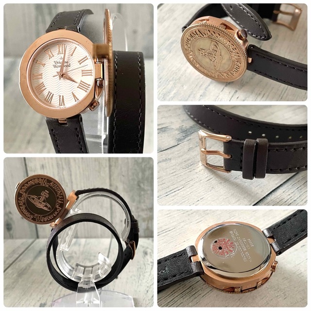 VIVIENNE WEST WOOD WRIST WATCH 美品