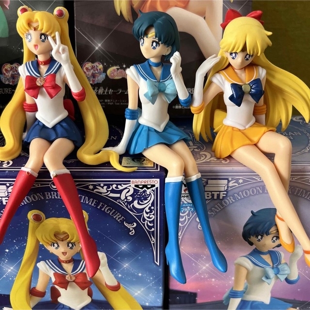 美少女戦士セーラームーン カフェブレイクタイム フィギュア 5体セット 美少女戦士セーラームーン カフェブレイクタイム フィギュア 5体