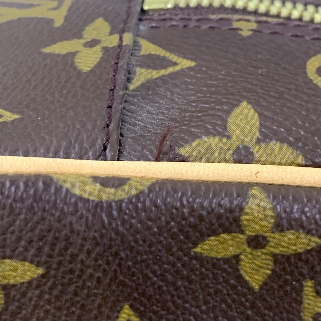 ルイヴィトン ハンドバッグ エクサントリ シテ M51161  モノグラム ライン レザー LOUIS VUITTON   | ブランド シンプル 茶 ブラウン ビトン レディース バック ABランク