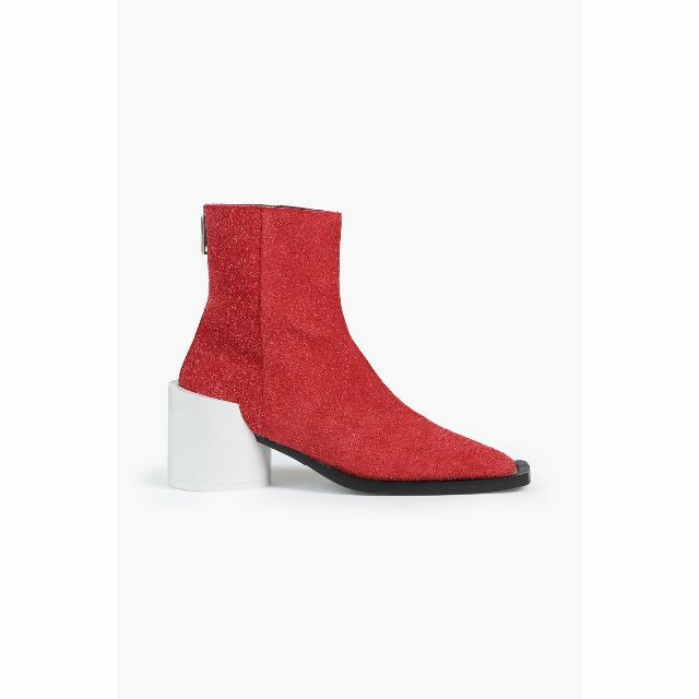 MM6(エムエムシックス)のMM6 MAISON MARGIELA スエード アンクルブーツ レディースの靴/シューズ(ブーツ)の商品写真