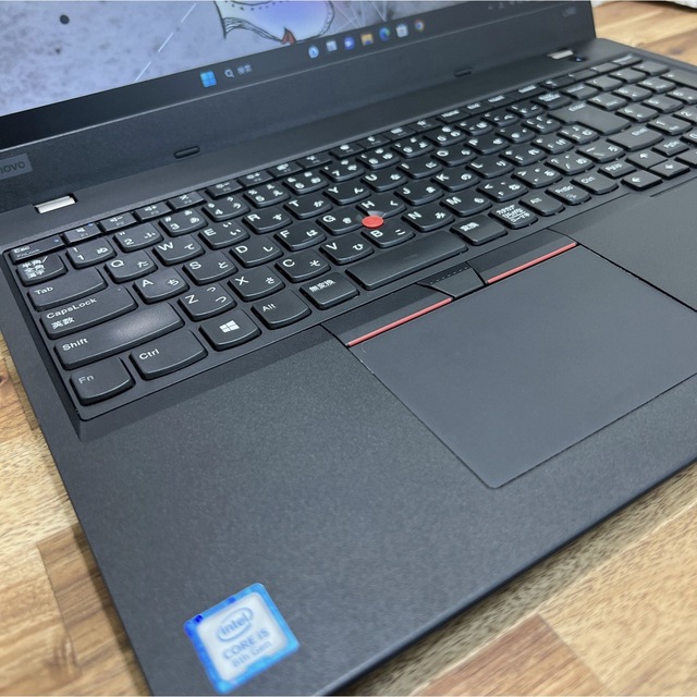 【美品】Thinkpad L580☘新品SSD512GB☘Core i5第8世代