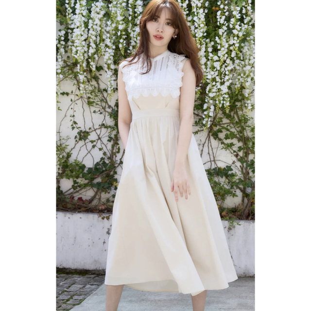 herliptoGrace Cotton-Blend Long Dress