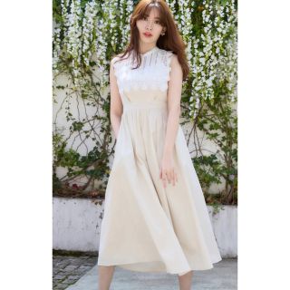 ハーリップトゥ(Her lip to)のGrace Cotton-Blend Long Dress(ロングワンピース/マキシワンピース)