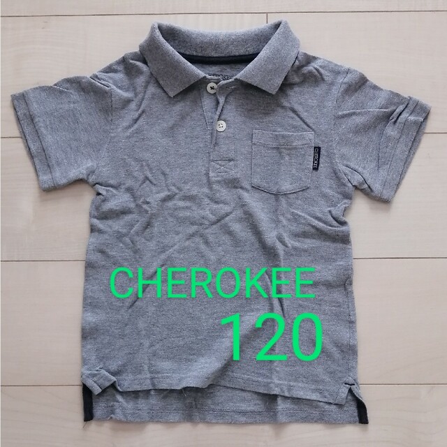 CHEROKEE　ポロシャツ　120 キッズ/ベビー/マタニティのキッズ服男の子用(90cm~)(Tシャツ/カットソー)の商品写真