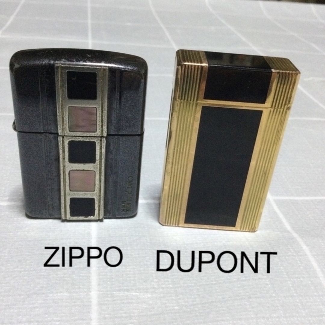 値下げ　希少　デュポン　ガスライター＋おまけZIPPO  2本セット