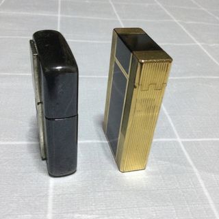 値下げ　希少　デュポン　ガスライター＋おまけZIPPO 2本セット