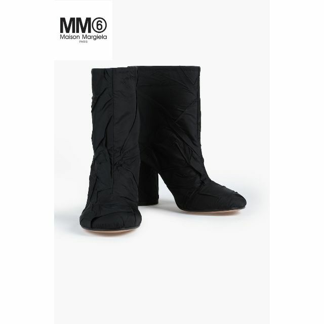 MM6(エムエムシックス)のMM6 MAISON MARGIELA シェル アンクルブーツ レディースの靴/シューズ(ブーツ)の商品写真
