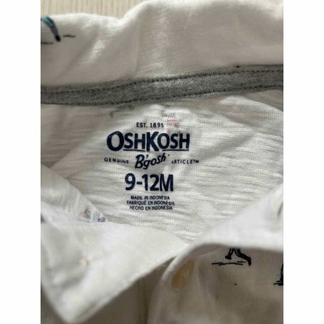 OshKosh(オシュコシュ)のOSHKOSH  オシュコシュ　オーバーオール　ポロシャツ　セット キッズ/ベビー/マタニティのキッズ服女の子用(90cm~)(その他)の商品写真