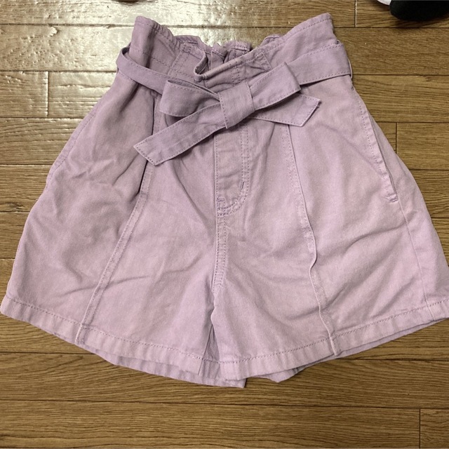 GU(ジーユー)の130 キュロット　スカート　セット キッズ/ベビー/マタニティのキッズ服女の子用(90cm~)(スカート)の商品写真