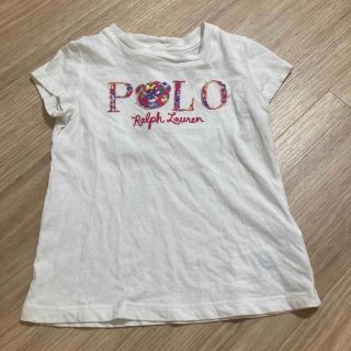 ポロラルフローレン(POLO RALPH LAUREN)の【送料込み】ラルフローレン 子供服 白Tシャツ 85サイズ(Ｔシャツ)