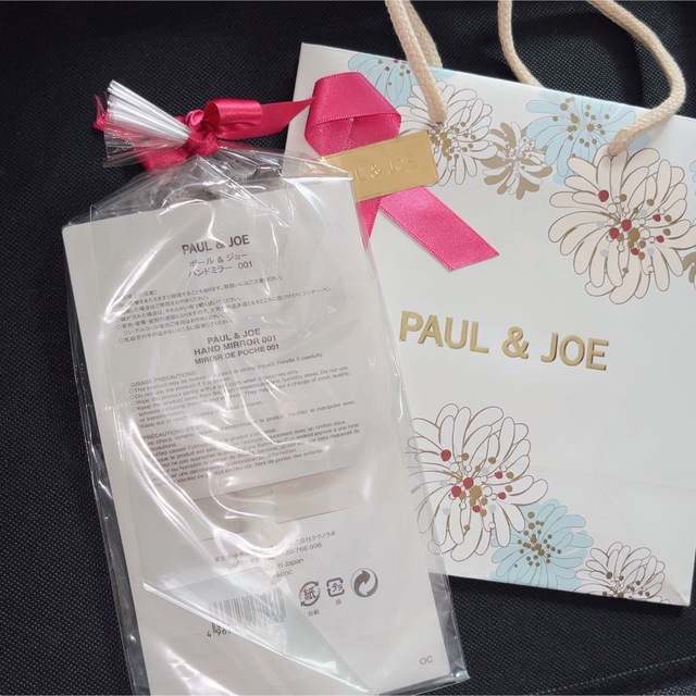 PAUL & JOE(ポールアンドジョー)の限定　ポール&ジョーハンドミラー 猫 レディースのファッション小物(ミラー)の商品写真