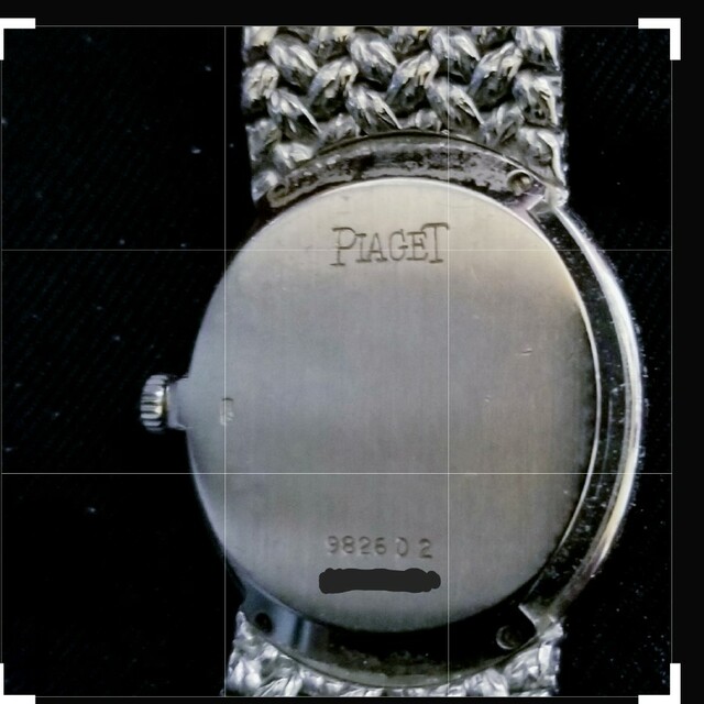 PIAGET(ピアジェ)のPIAGET　トラディション 　ダイヤ　サファイア　 K18WG　無垢 腕時計 レディースのファッション小物(腕時計)の商品写真