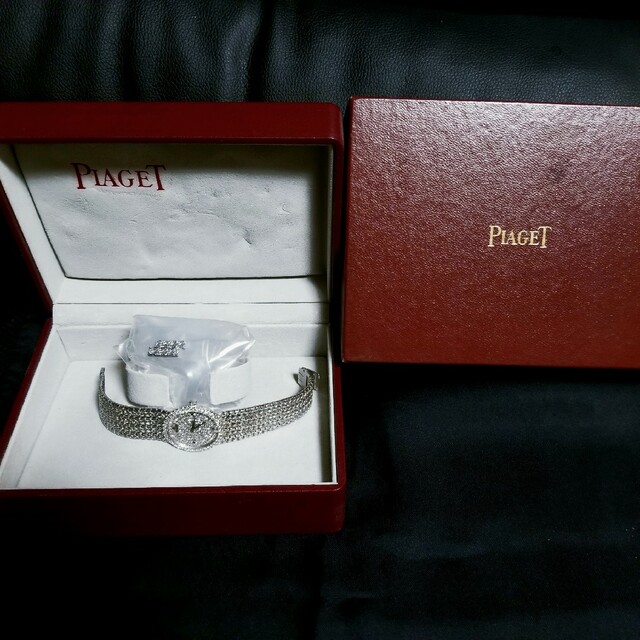 PIAGET(ピアジェ)のPIAGET　トラディション 　ダイヤ　サファイア　 K18WG　無垢 腕時計 レディースのファッション小物(腕時計)の商品写真