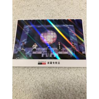 シャイニー(SHINee)のSHINee  ポストカード　ホログラム　新羅免税店　(アイドルグッズ)