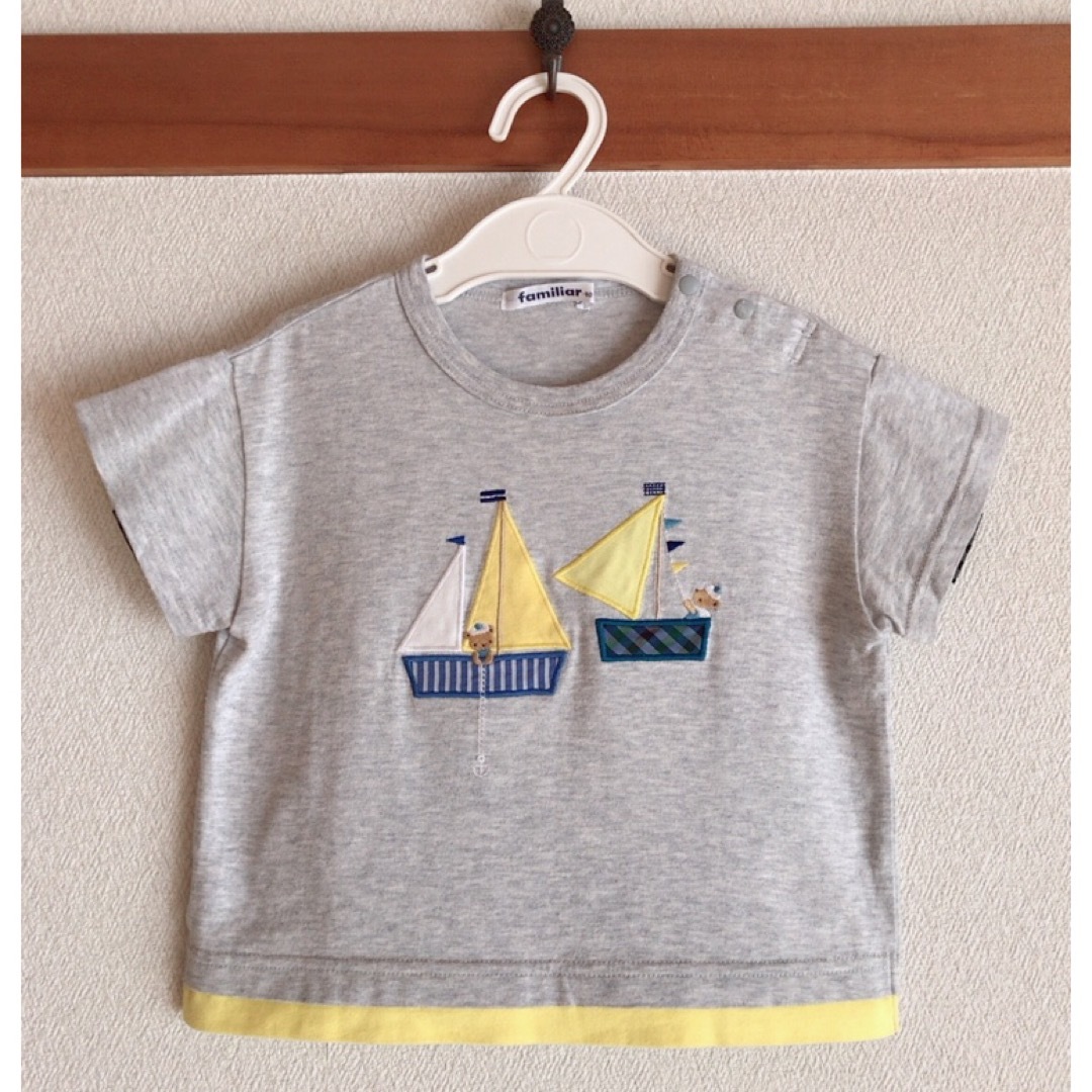 familiar(ファミリア)のファミリアTシャツ キッズ/ベビー/マタニティのキッズ服男の子用(90cm~)(Tシャツ/カットソー)の商品写真