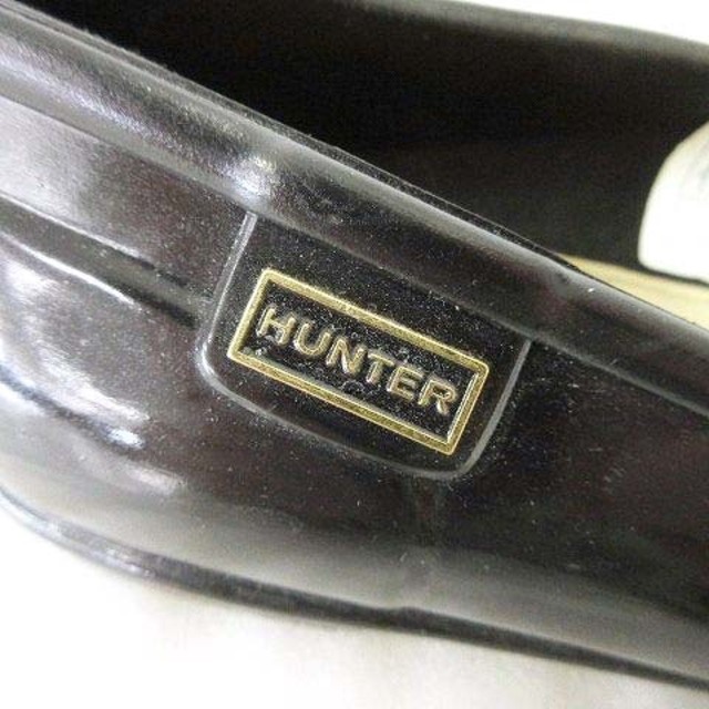 HUNTER(ハンター)のハンター HUNTER ラバー タッセル パンプス フラット IBO39 レディースの靴/シューズ(バレエシューズ)の商品写真