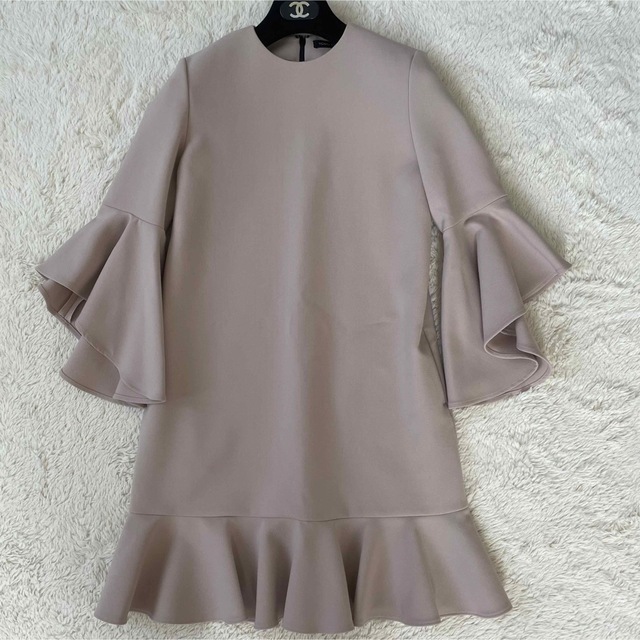 美品 YOKOCHAN ヨーコチャン Flared Dress ワンピース 36