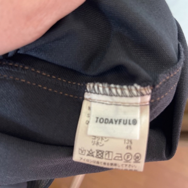 TODAYFUL(トゥデイフル)のtodayful ステッチツイルコンビネゾン22ss 38 レディースのパンツ(オールインワン)の商品写真