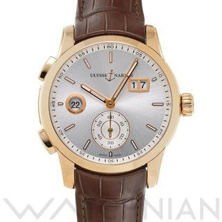 ユリスナルダン(ULYSSE NARDIN)の中古 ユリス ナルダン Ulysse Nardin 3346-126/91 シルバー メンズ 腕時計(腕時計(アナログ))