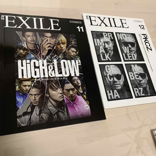 EXILE TRIBE(エグザイル トライブ)の月刊 EXILE 2015年 12冊セット エンタメ/ホビーの雑誌(音楽/芸能)の商品写真
