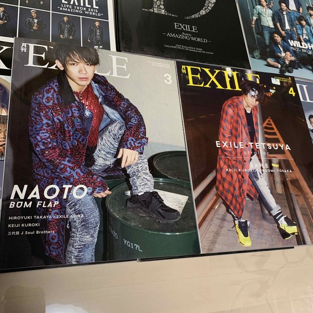 EXILE TRIBE(エグザイル トライブ)の月刊 EXILE 2015年 12冊セット エンタメ/ホビーの雑誌(音楽/芸能)の商品写真