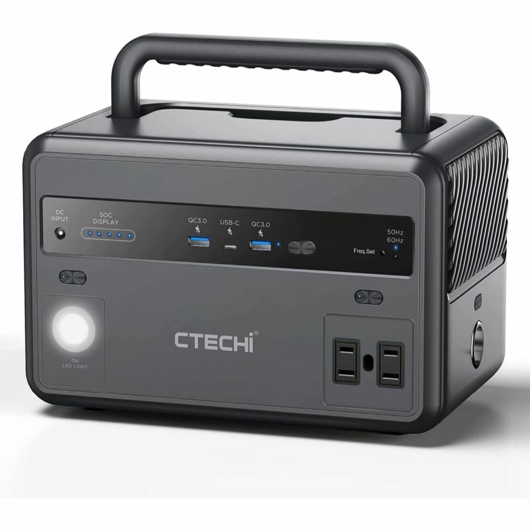 CTECHi ポータブル電源 300W ポータブルバッテリー大容量LiFePO4