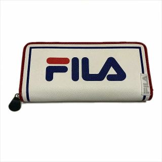 フィラ(FILA)のFILA フィラ 長財布　アイボリーホワイト(長財布)