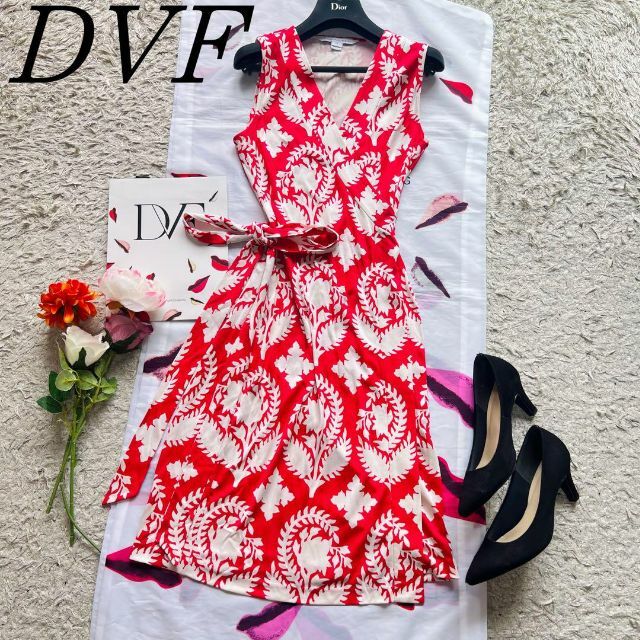 DVF★大人気 ラップワンピース