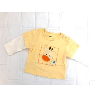 カーターズ(carter's)の★カーターズ★ベビー　長袖　Tee イエロー　キリン　6M★(Ｔシャツ)