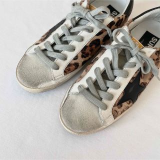 GOLDEN GOOSE - 新品！GOLDEN GOOSEスニーカー36レオパード ゴールデン