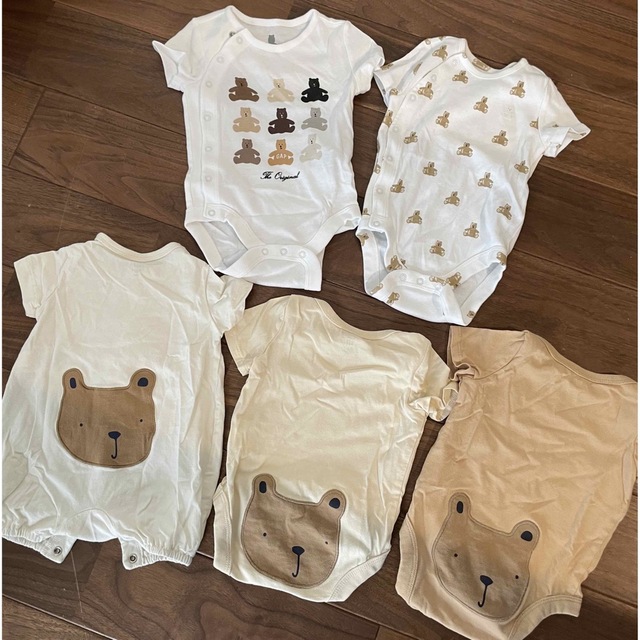 baby GAP ベビー服 ロンパース 50〜60サイズ 5点 ギャップ ロンパース 60サイズ