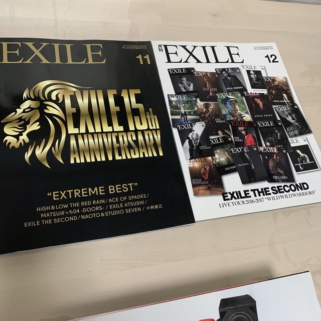 EXILE TRIBE(エグザイル トライブ)の月刊 EXILE 2016年 12冊セット エンタメ/ホビーの雑誌(音楽/芸能)の商品写真