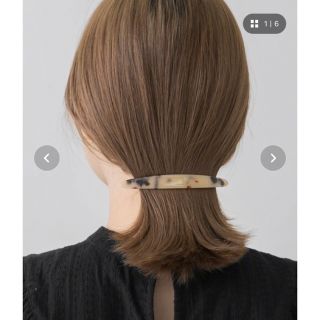 アーバンリサーチサニーレーベル(URBAN RESEARCH SONNY LABEL)のアーバンリサーチ サニーレーベル　　　　　　べっ甲スリムバレッタ(バレッタ/ヘアクリップ)