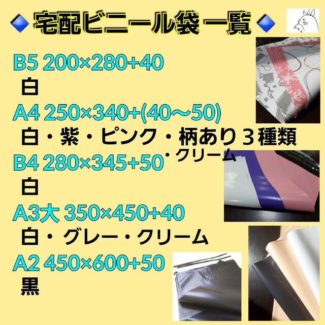 チャック付き ポリ袋 A4 100枚 インテリア/住まい/日用品のオフィス用品(ラッピング/包装)の商品写真