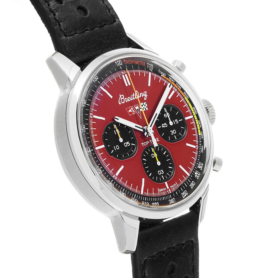 BREITLING(ブライトリング)の中古 ブライトリング BREITLING A25310241K1X1 レッド /ブラック メンズ 腕時計 メンズの時計(腕時計(アナログ))の商品写真