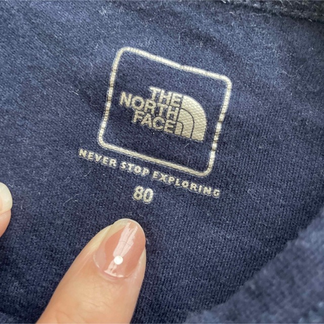 THE NORTH FACE(ザノースフェイス)のさくらさま専用　ノースフェイス　ロンパース キッズ/ベビー/マタニティのベビー服(~85cm)(ロンパース)の商品写真