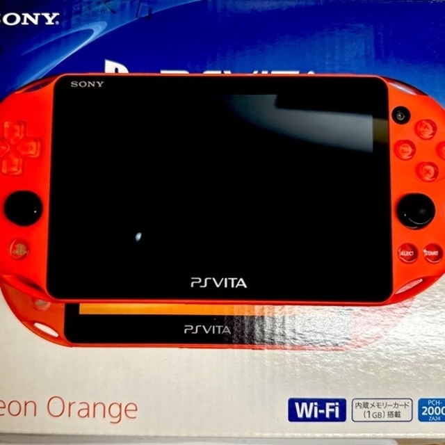PlayStation Vita(プレイステーションヴィータ)のSONY PlayStationVITA 本体  PCH-2000 ZA24 エンタメ/ホビーのゲームソフト/ゲーム機本体(携帯用ゲーム機本体)の商品写真