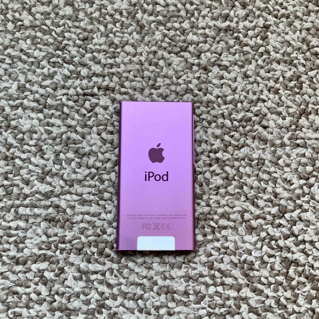 iPod(アイポッド)のiPod nano 第7世代 16GB Apple アップル アイポッド 本体 スマホ/家電/カメラのオーディオ機器(ポータブルプレーヤー)の商品写真