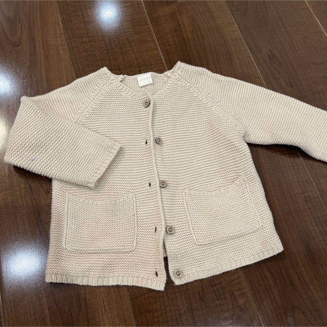 tete a tete(テータテート)のテータテート　かぎ編みカーディガン95 キッズ/ベビー/マタニティのキッズ服女の子用(90cm~)(カーディガン)の商品写真