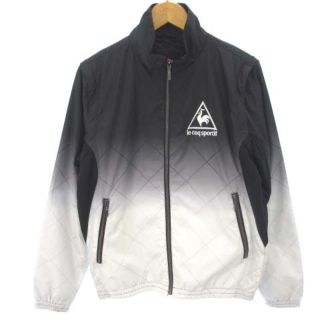 ルコックスポルティフ(le coq sportif)のルコックスポルティフ 中綿ジャケット トレーニングウェア 白 黒 M(その他)