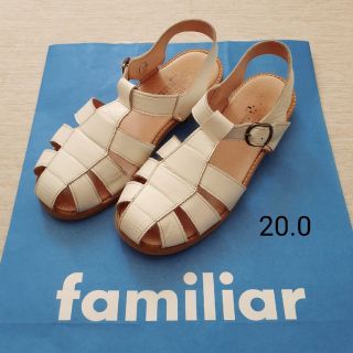 ファミリア(familiar)の[20.0]familiar牛革サンダル(サンダル)