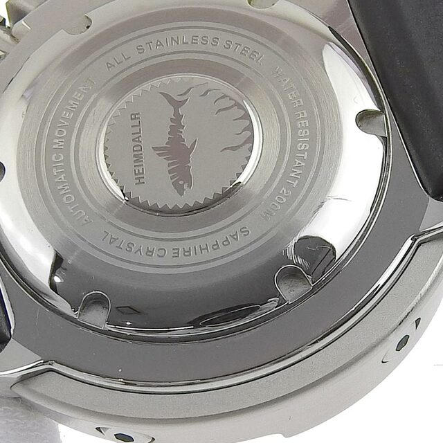 【本物保証】 超美品 ヘイムダル HEIMDALLR ダイバー メンズ 自動巻き オートマ 腕時計 ツナ缶