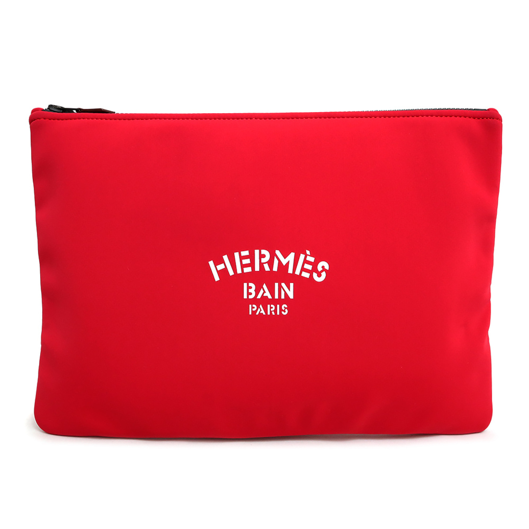 HERMES BAIN フラットポーチ