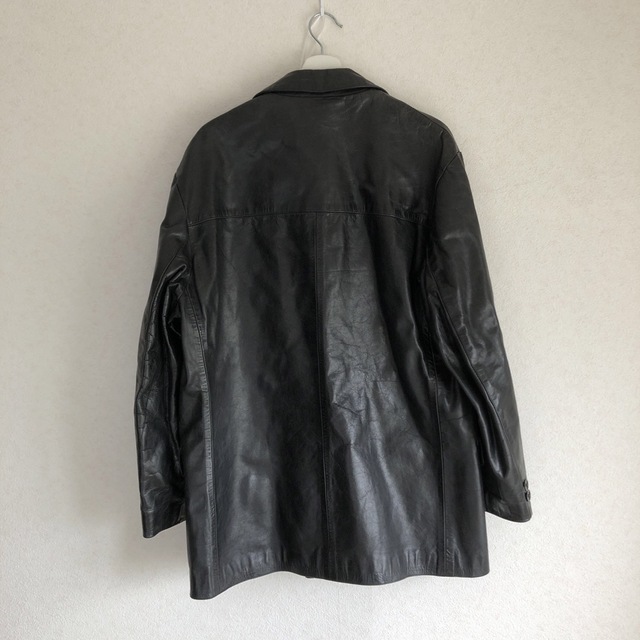 rrl ラルフローレン レザー　コート　ジャケット　ダブルアールエル