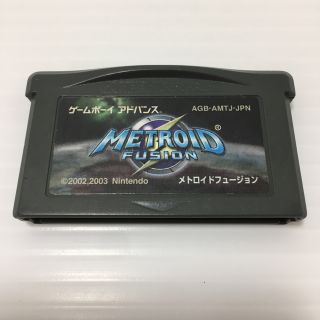 ゲームボーイアドバンス(ゲームボーイアドバンス)の【希少★レア】 メトロイド フュージョン　ゲームボーイ アドバンス GBA(携帯用ゲームソフト)