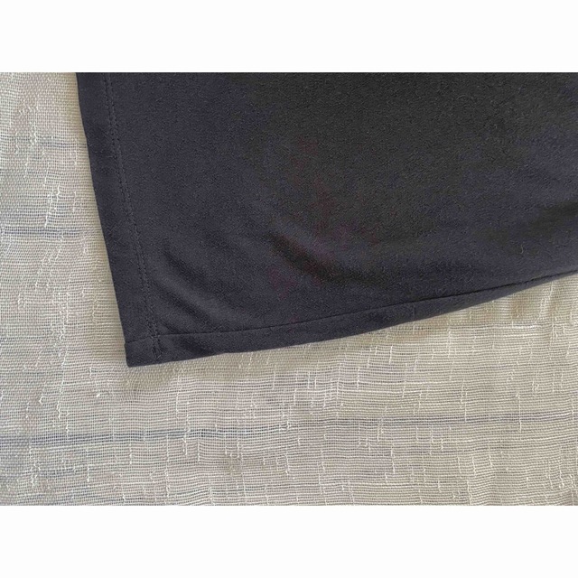 LOUNIE(ルーニィ)のルーニィLOUNIE 袖口フリルのワンピース 黒　F レディースのワンピース(ひざ丈ワンピース)の商品写真